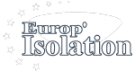 Europ’Isolation Logo avec des bordures